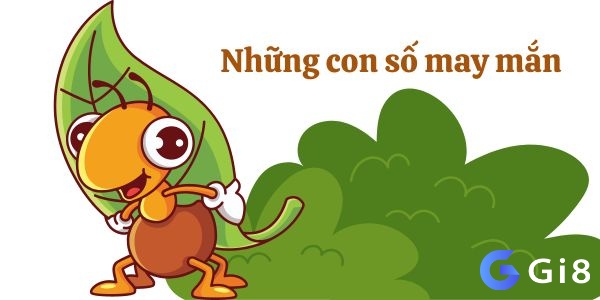 Những con số may mắn khi mơ thấy kiến