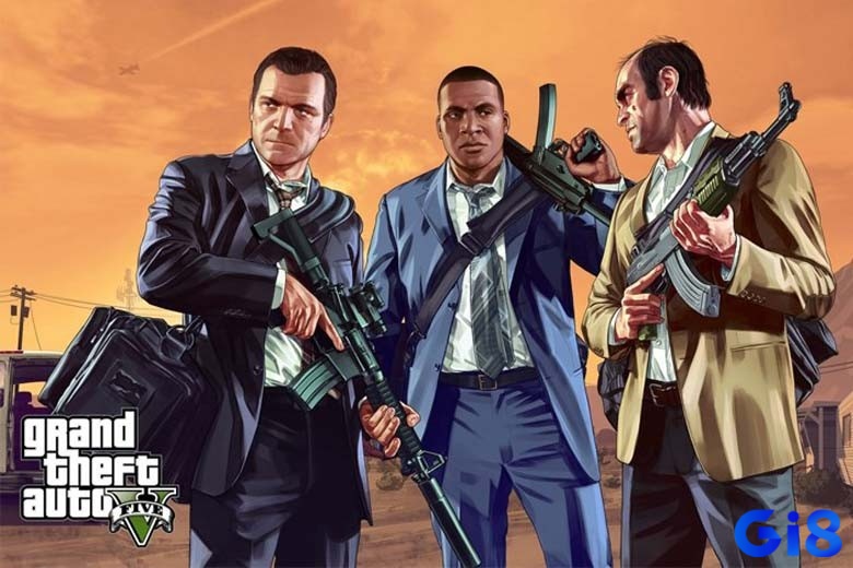 Người chơi GTA 5 sẽ đảm nhận vai trò của ba nhân vật chính: