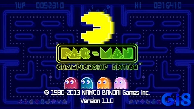 Cấu hình chơi PAC-MAN trên điện thoại