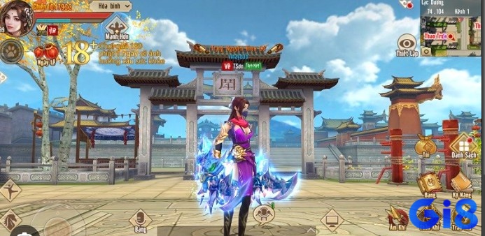 Đồ họa và âm thanh trong game Tân Thiên Long Mobile tuyệt vời, mang đến trải nghiệm chân thực và sống động.